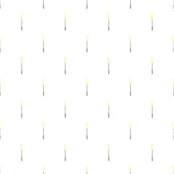 Cleaning brush pattern creating a seamless background texture Illustrazione stock