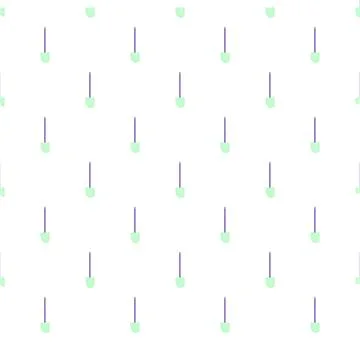 Cleaning brush pattern creating a seamless background design Stock Illustration