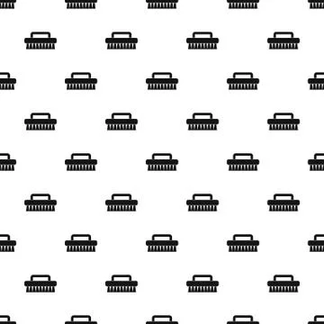 Cleaning brush pattern Stock Illustration