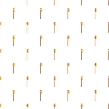 Cleaning brush pattern showing domestic hygiene tools Stock Illustration