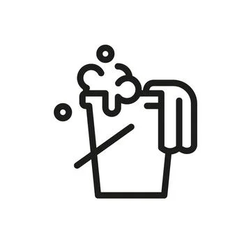 Cleaning Bucket Stock Illustration