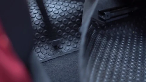 Cleaning car,Close Up of Car Vacuum to clean the inside of the car by man han Stock Footage 116652001