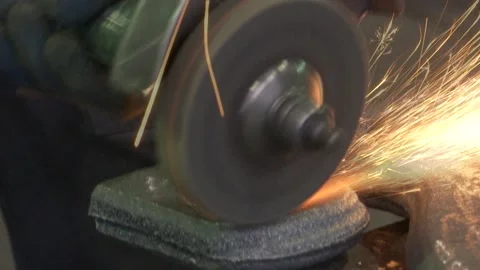 Cleaning cast iron products from rust. Stock Footage 133057977