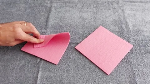 Cleaning Cloth Flex Test: Soft, Absorbent, and Durable Video stock 316878266