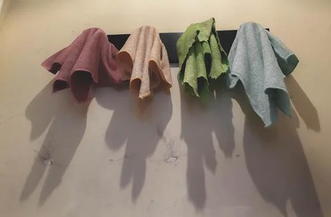Cleaning cloths Stock Photos