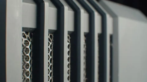 Cleaning the computer with compressed air Stock Footage 133697872