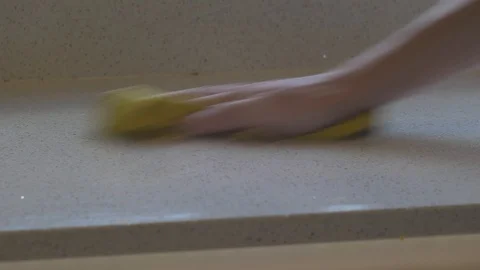 Cleaning Counter Stock Footage 94629606