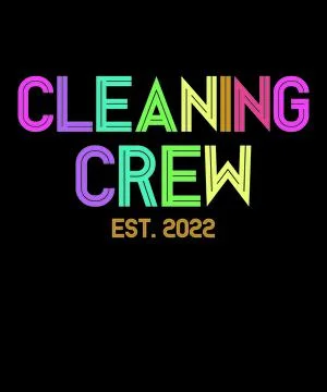 CLEANING CREW 2022 Stock Illustration