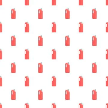 Cleaning detergent bottles forming seamless pattern background 스톡 일러스트