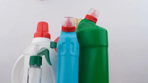 Cleaning detergent Stock Footage 239257688