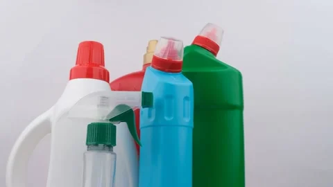 Cleaning Detergent rotating Stock Footage 239257624