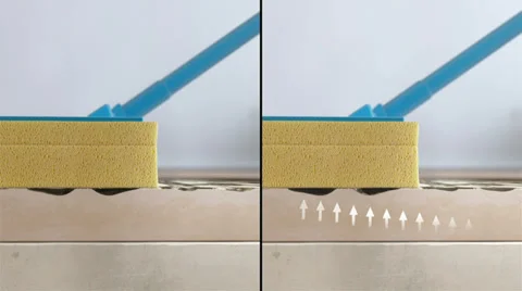 Cleaning dirty floor Animation Stock Footage 38496031