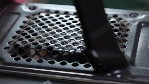 Cleaning dust from computer components to improve performance and longevity 動画素材 303839340