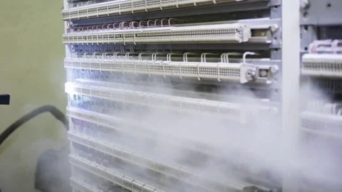 Cleaning electrical equipement with dry ice Stock Footage 84066017