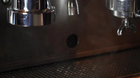 Cleaning Espresso Filter Medium Stock Footage 57717799