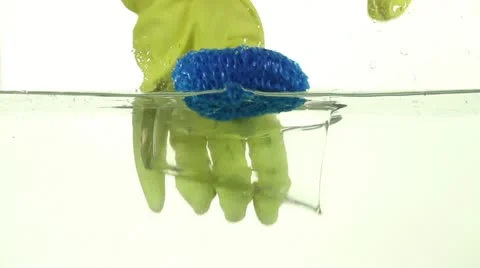 Cleaning glass Stock Footage 21239834