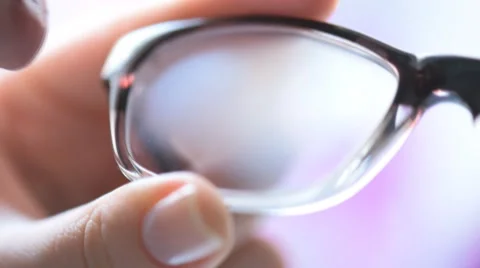 Cleaning glasses Stock Footage 60621791