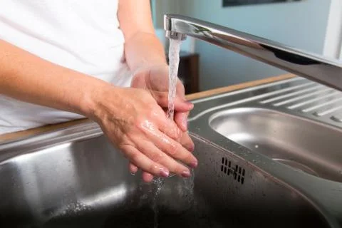 Cleaning at home Foto stock