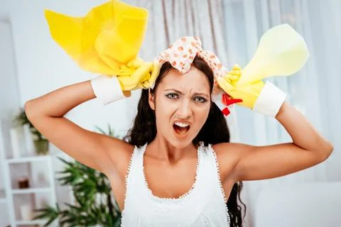 Cleaning Home Stock Photos