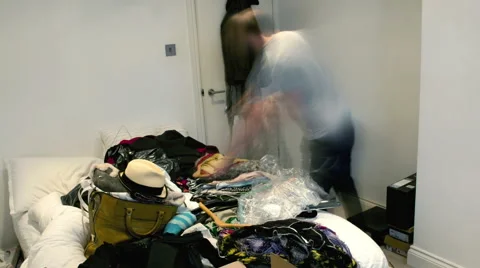 Cleaning house Stock Footage 41403121