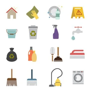 Cleaning icon Stock Illustration