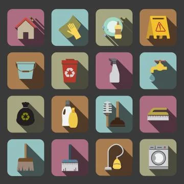 Cleaning icon Stock Illustration
