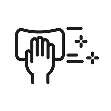 Cleaning icon Stock Illustration