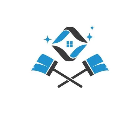 Cleaning icon logo vector illustration cleaning icon logo vector illustrat... Fotos de archivo