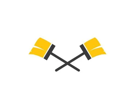 Cleaning icon logo vector illustration cleaning icon logo vector illustrat... Stock Photos