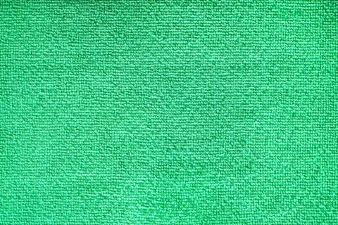 Cleaning microfiber pattern. Green polyester microfibre texture. Foto stock