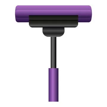 Cleaning mop icon cartoon vector. Clean broom Stock Illustration