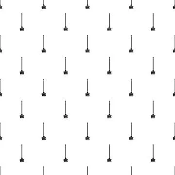 Cleaning mop pattern seamless Stock Illustration