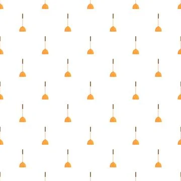 Cleaning mop tool pattern over white background Illustrazione stock