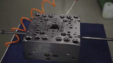 Cleaning moulding tools 2 Stock-Footage 288226826