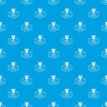 Cleaning pattern seamless blue Stock Illustration