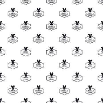 Cleaning pattern vector seamless Stockillustratie