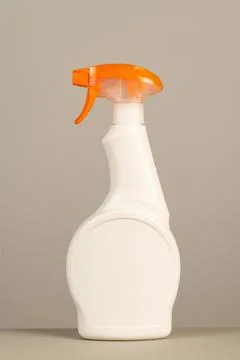Cleaning product packaging Stock Photos