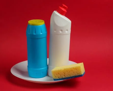 Cleaning product Stockfoto's