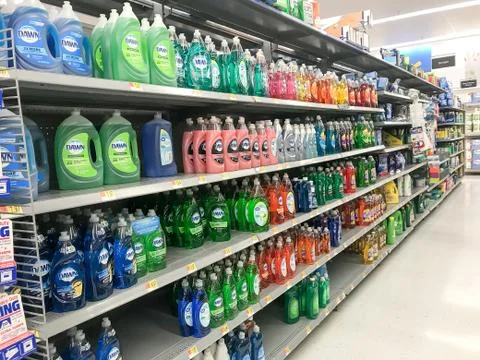 Cleaning products Stock-Fotos