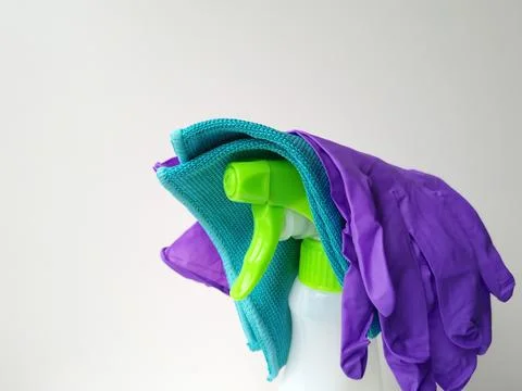 Cleaning products Stock Photos