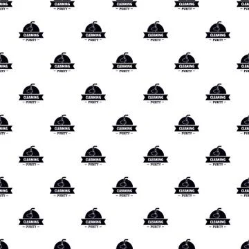 Cleaning purity pattern vector seamless イラスト素材