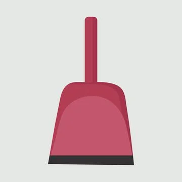 A cleaning scoop for use in web design or website design Stock Illustration