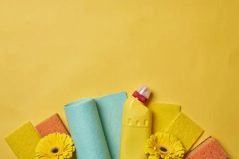 Cleaning service concept Stock Photos