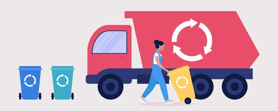 Cleaning service Stock Illustration