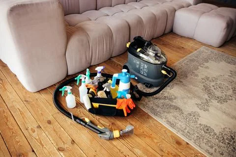 Cleaning service Stock Photos