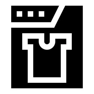 Cleaning service website Vector Icon Design Illustration Stock Illustration