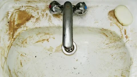 Cleaning sink, Time Lapse Video stock 22148294