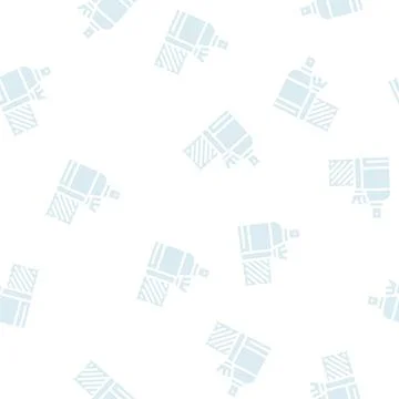 Cleaning small kit glyph vector seamless pattern Illustrazione stock