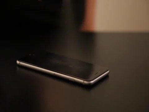 Cleaning smartphone display from dust Stock Footage 77805877