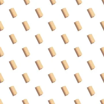 Cleaning sponge block repeating pattern white background Stock Illustration